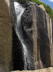 View of left Trio Falls, in drought conditions