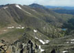 View looking east from the summit of Ypsilon Mountain