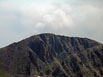 Close up of the smoke from the Colorado High Park Fire rising from Behind Mummy Mountain