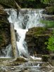 Small waterfall along Granite Canyon trail - Grand Teton National Park