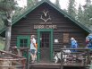 The Barr Camp main cabin, mid-way up Pikes Peak on the Barr Camp Trail