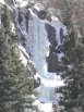 Castle Rock Upper Falls Ice, Boulder Canyon, taken from the road