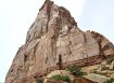 Looking up at the south face of Indepenence Monument