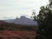 Castleton Tower as seen from the Fisher Towers area, near Moab, Utah