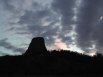 Sleepy late evening shot of Devils Tower, taken by Suzy, May 29th, 2005