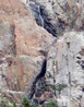 Little waterfall up on the lower SW face of Mummy Mountain