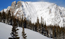 Notchtop Mountain NE face plastered with snow - March 24th, 2018