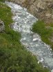 Stream below mine with bleached out rock bed