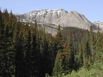 View looking southwest, approaching Handies Peak from the Grizzly Gulch Trailhead