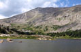 View of Hagues Peak northwest of Lawn Lake