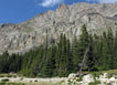 Mummy Mountain on the northeast shore of Lawn Lake