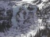 Zoomed in on Lincoln Fall from the parking area