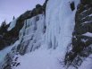 Angled view of the Lincoln Falls - we started up the on the right