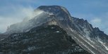 View of Longs peak from the Flattop Mountain Trail on January 26th, 2008
                           Rocky Mountain National Park, Colorado