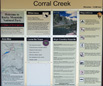 Corral Creek Trailhead sign