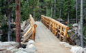 The new bridge at Ouzel Falls
