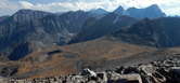 View of the mountains south as seen from the Pawnee Peak summit in the Indian Peaks Wilderness Area