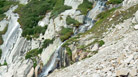 Waterfall above Blue Lake, Indian Peaks Wilderness Area, Colorado