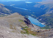 Lake Isabelle, Long Lake, Brainard Lake, and Lefthand Reservoir from Shoshoni North Slopes