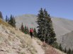 A final shot of the south side of San Luis Peak, as we work out way up to the final pass leading back to the West Willow Creek Trailhead