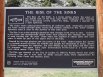 State Parks sign with canyon detail and history