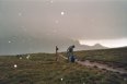 Uncompahgre dissapearing into a late summer / early winter storm