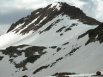 Mt Windom and the north side of the west ridge, still holding a lot of snow