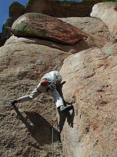 John Langston, pitch 1 of Hesitation Blues, the Nautilus, Vedauwoo