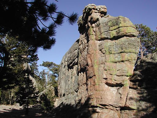 Poacher's Rock, also known as Punk Rock