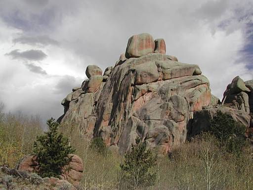 NW side of Valley Massif, Vedauwoo, Wyoming
