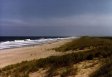 Beautiful view down the coast, at a job north of Kitty Hawk, North Carolina