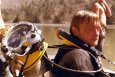 Myself as the standby diver at R.D. Bailey Lake - Justice, West Virginia